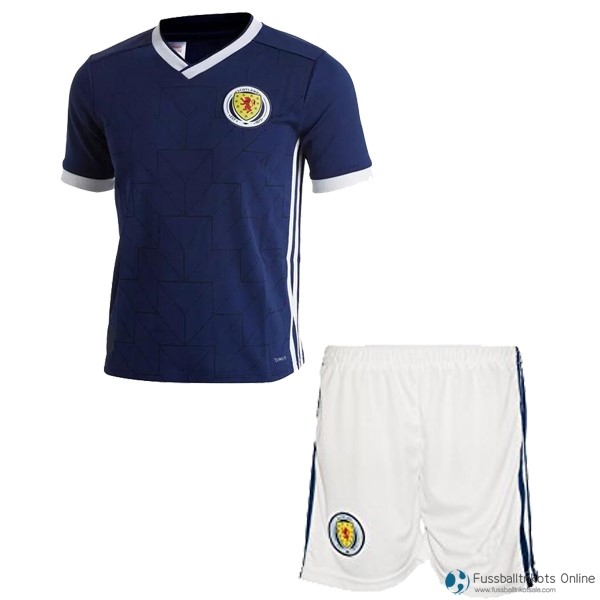 Schottland Trikot Heim Kinder 2018 Blau Fussballtrikots Günstig